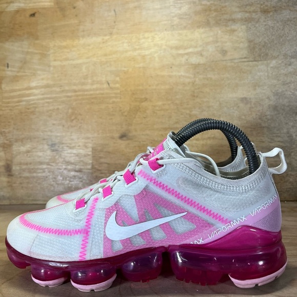 Nike Air VaporMax 2019 COLORFUL Womens Size 7.5 Running Shoes Sneakers Pink Rise - Picture 4 of 12